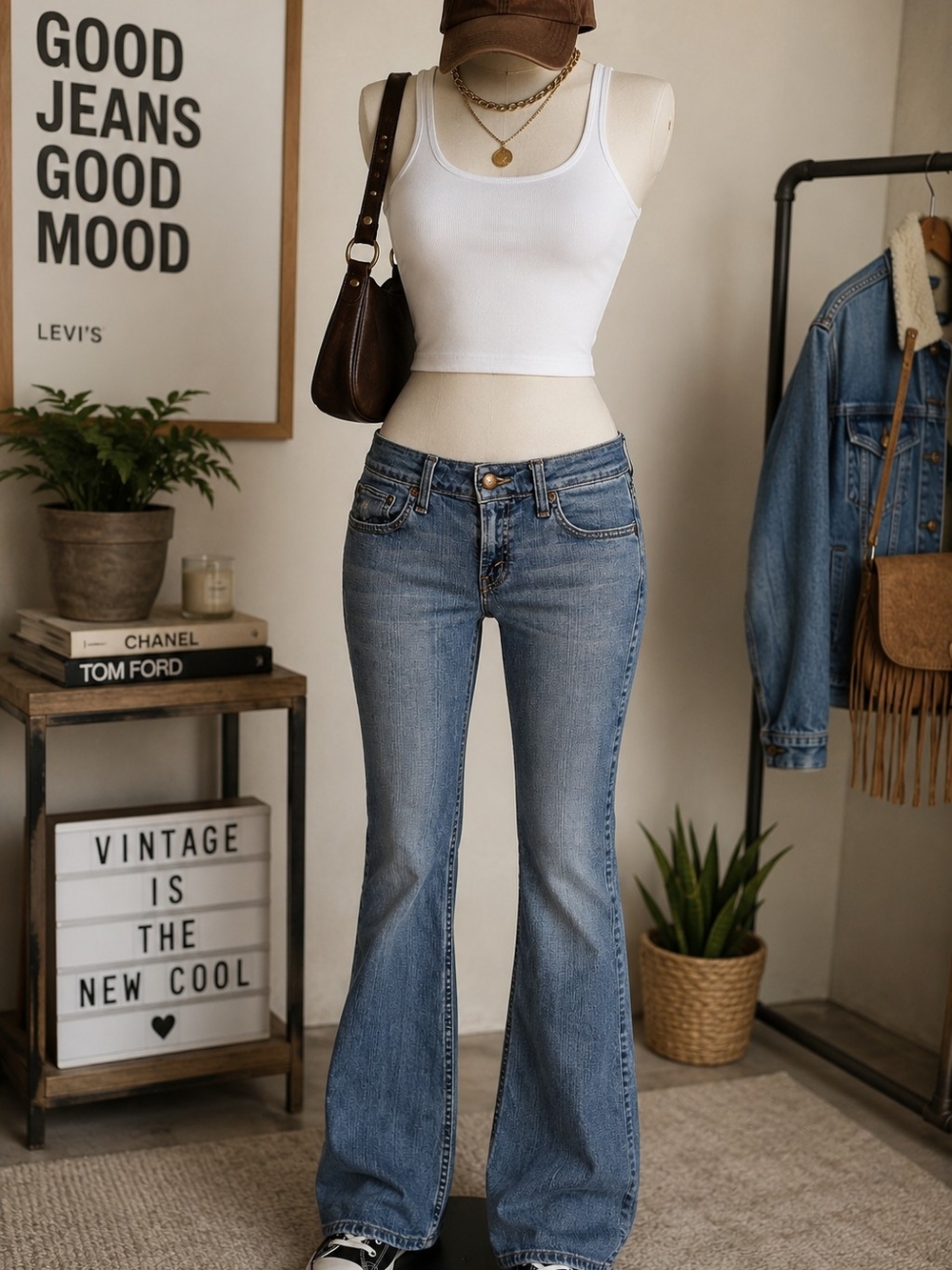 Levi's 524 Too Superlow Jeans Women's 30x30 Y2K Low Rise Bootcut Flare Denim